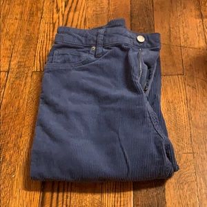 BDG URBAN OUTFITTERS BLUE CORDUROY JEANS/PANTS